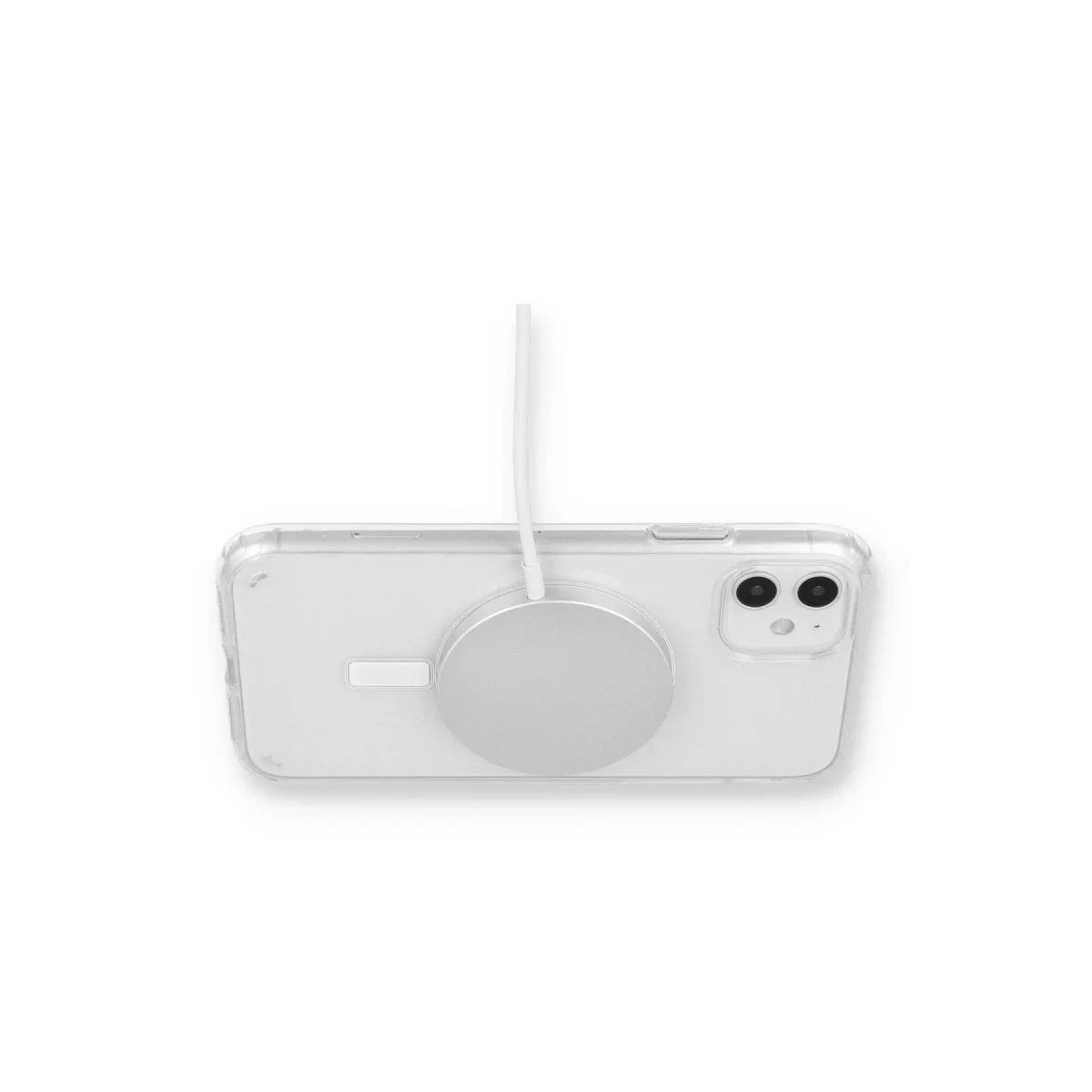 Apple iPhone 11 Kılıf Pc Real Magsafe Kapak - Şeffaf görsel 4