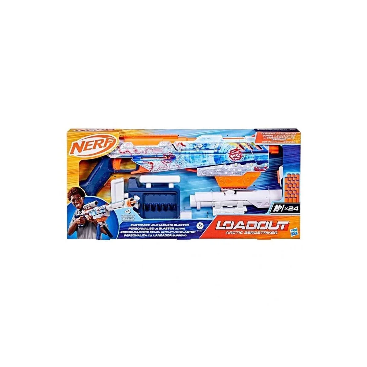 G1763 Nerf Loadout Artic Zerostriker görsel 4