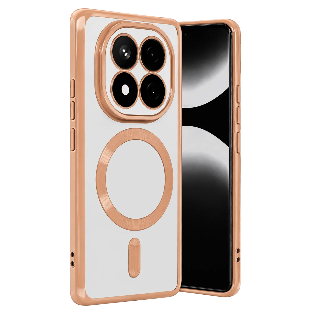 Xiaomi Redmi Note 15 Pro Plus 5G Kross Magneticsafe Kapak - Rose
