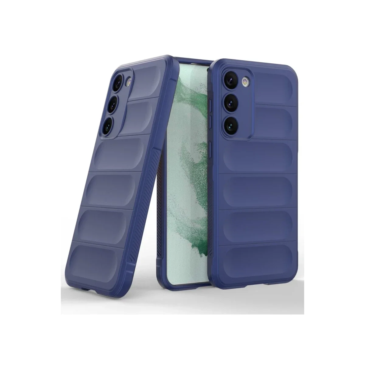 Samsung Galaxy S23 Plus Kılıf Optimum Silikon - Lacivert görsel 2