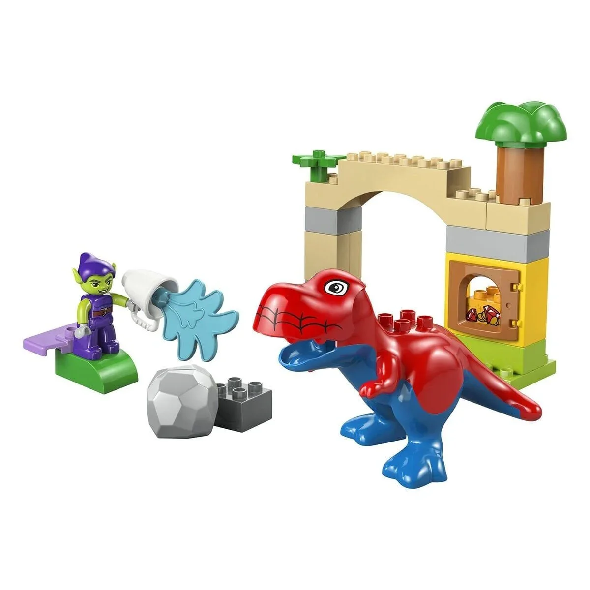 10463 Lego Duplo Dinozor Spidey-Rex, Yeşil Gobline Karşı 25 parça +2 yaş görsel 2