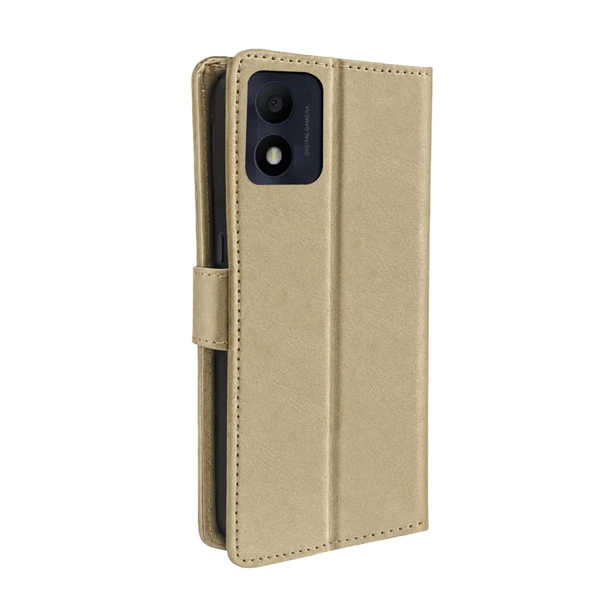 TCL 303 Trend S Plus Kapaklı Telefon Kılıf - Gold