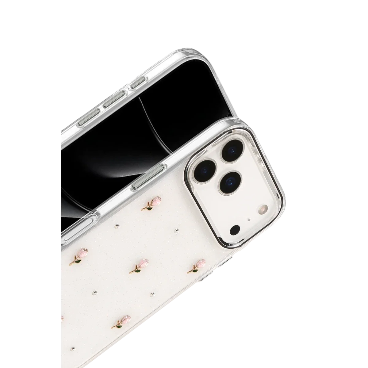 Apple iPhone 17 Pro Fiyonk Desenli Kapak - Desen 6 görsel 3
