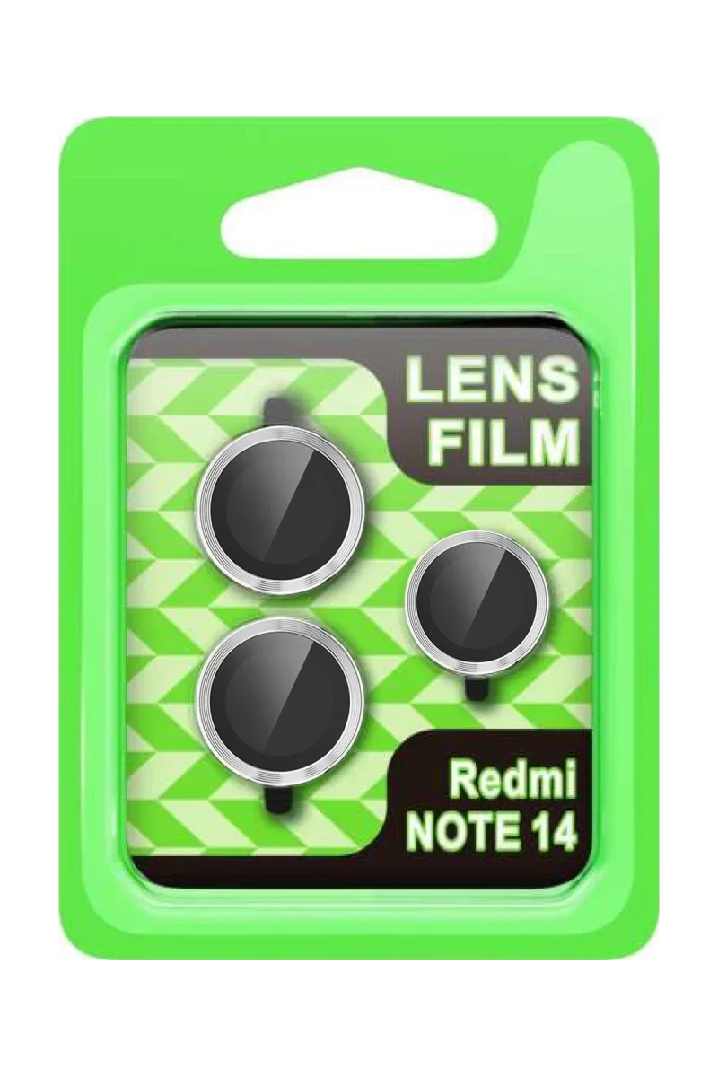 Xiao Note 14 5G Raze Metal Kamera Lens - Gümüş