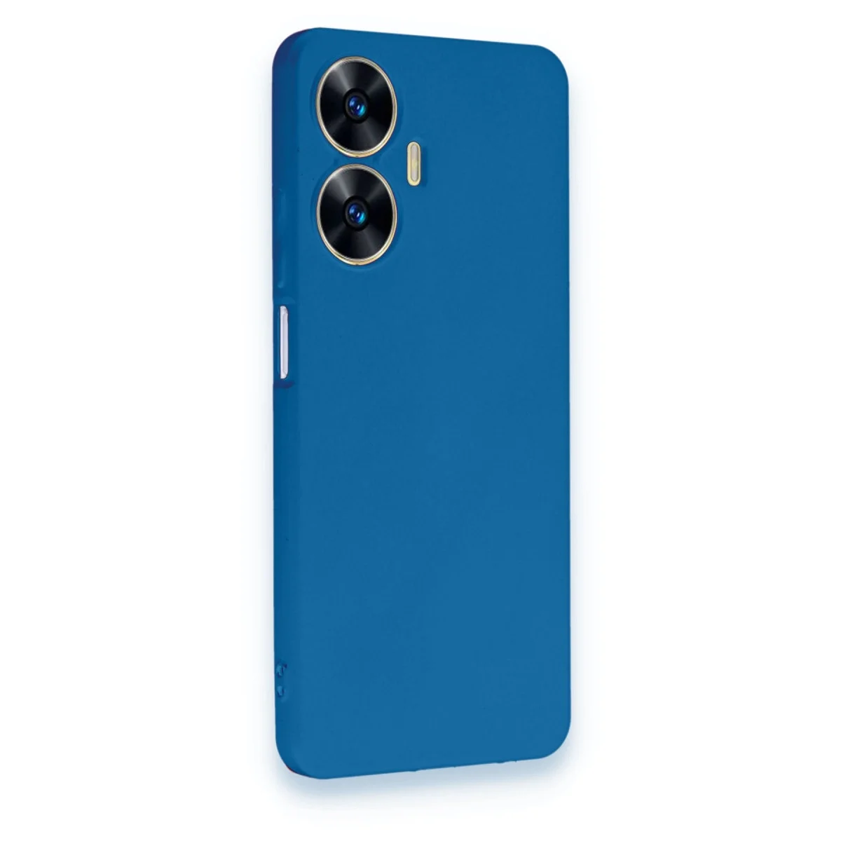 Realme C55 Kılıf First Silikon - Mavi görsel 2