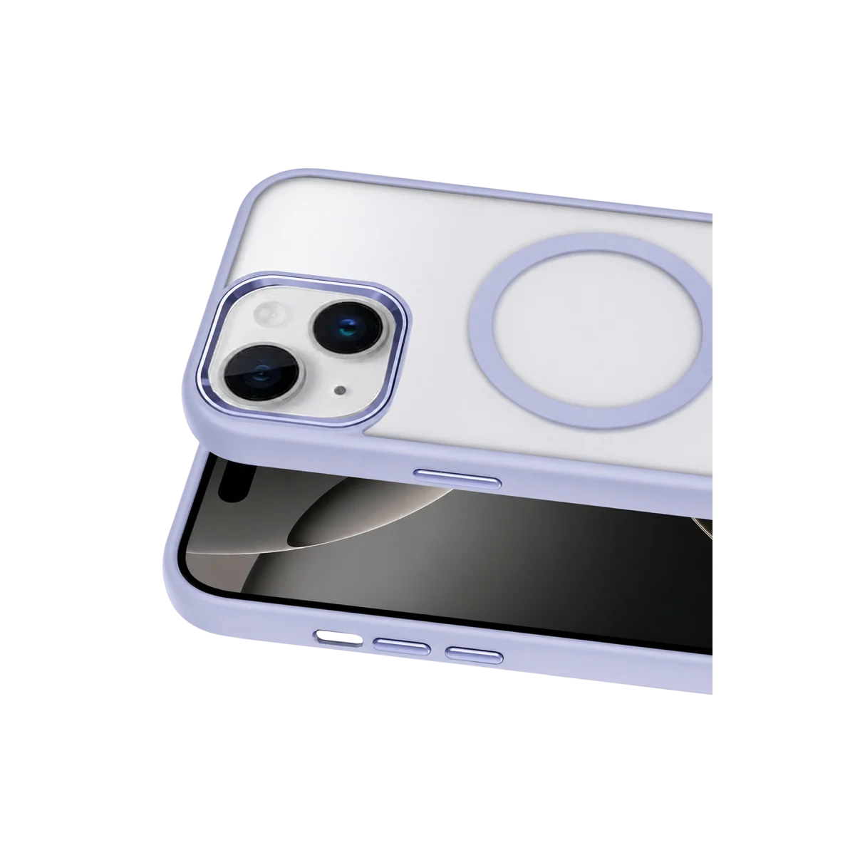 Joko Apple iPhone 15 Terea Magsafe Kapak - Mor görsel 2