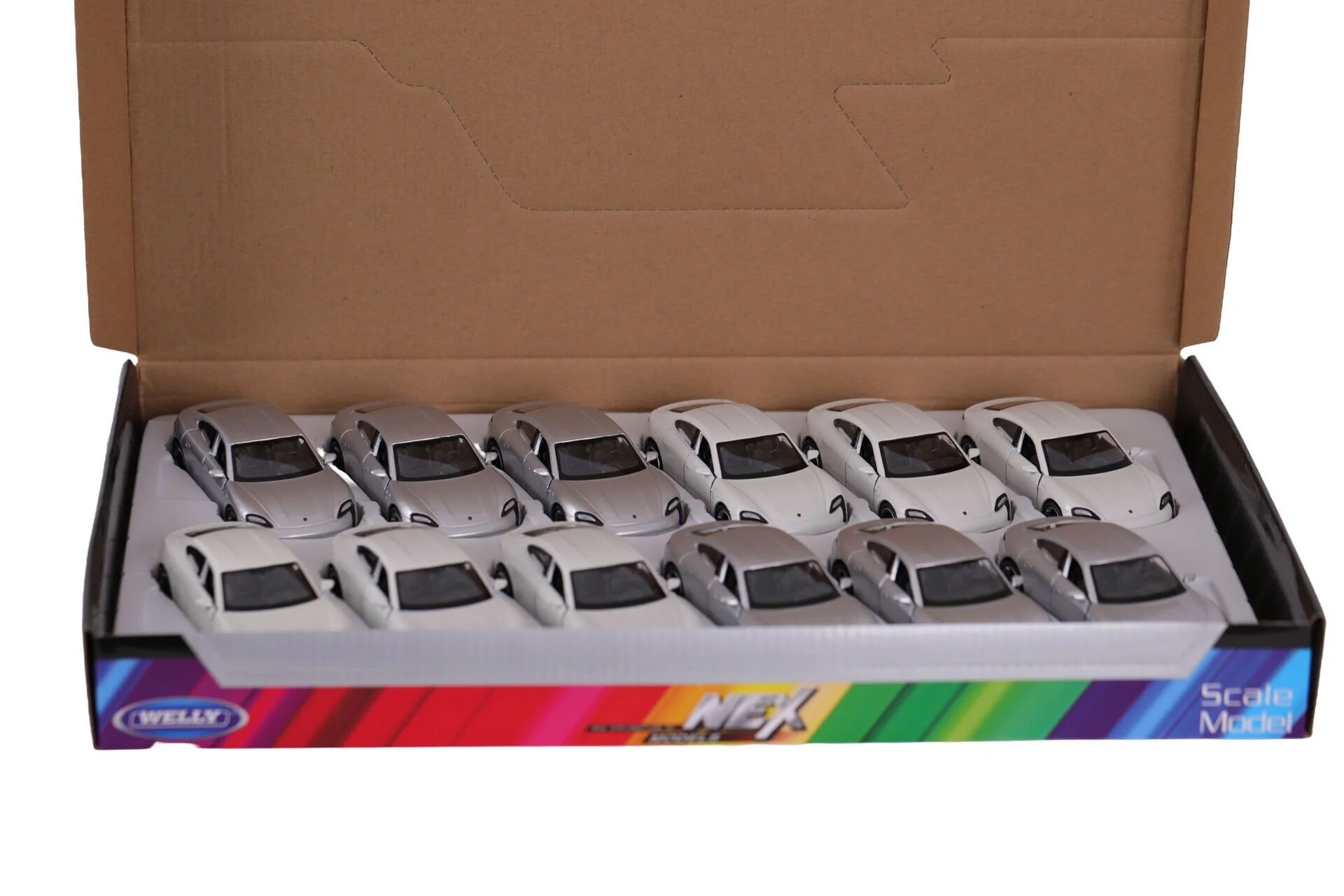 43797 Welly Çek Bırak Porsche Taycan Turb görsel 3