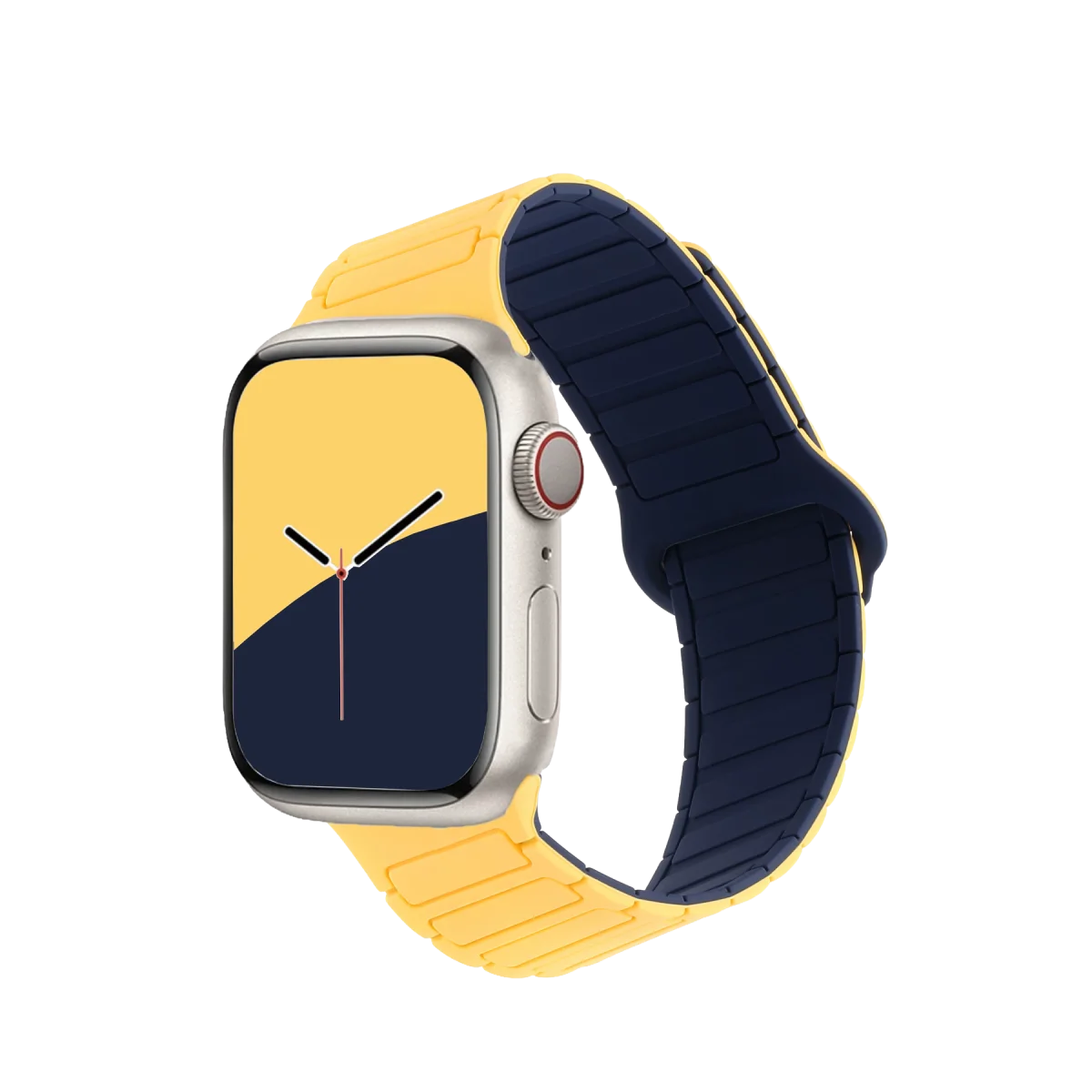 Apple Watch Ultra 49mm Armor Manyetik Kordon - Sarı