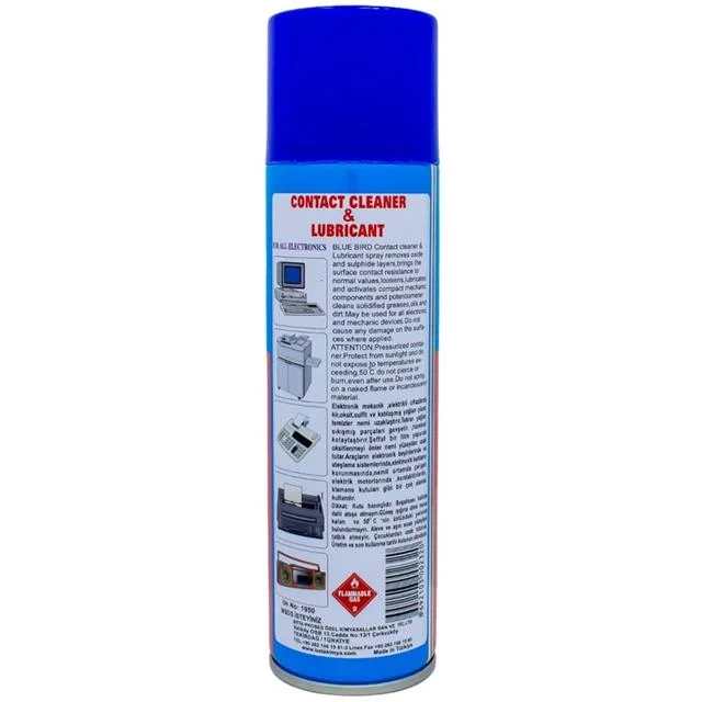 Blue Bird BB-257 Contact Yağlı Sprey 250 Ml görsel 2
