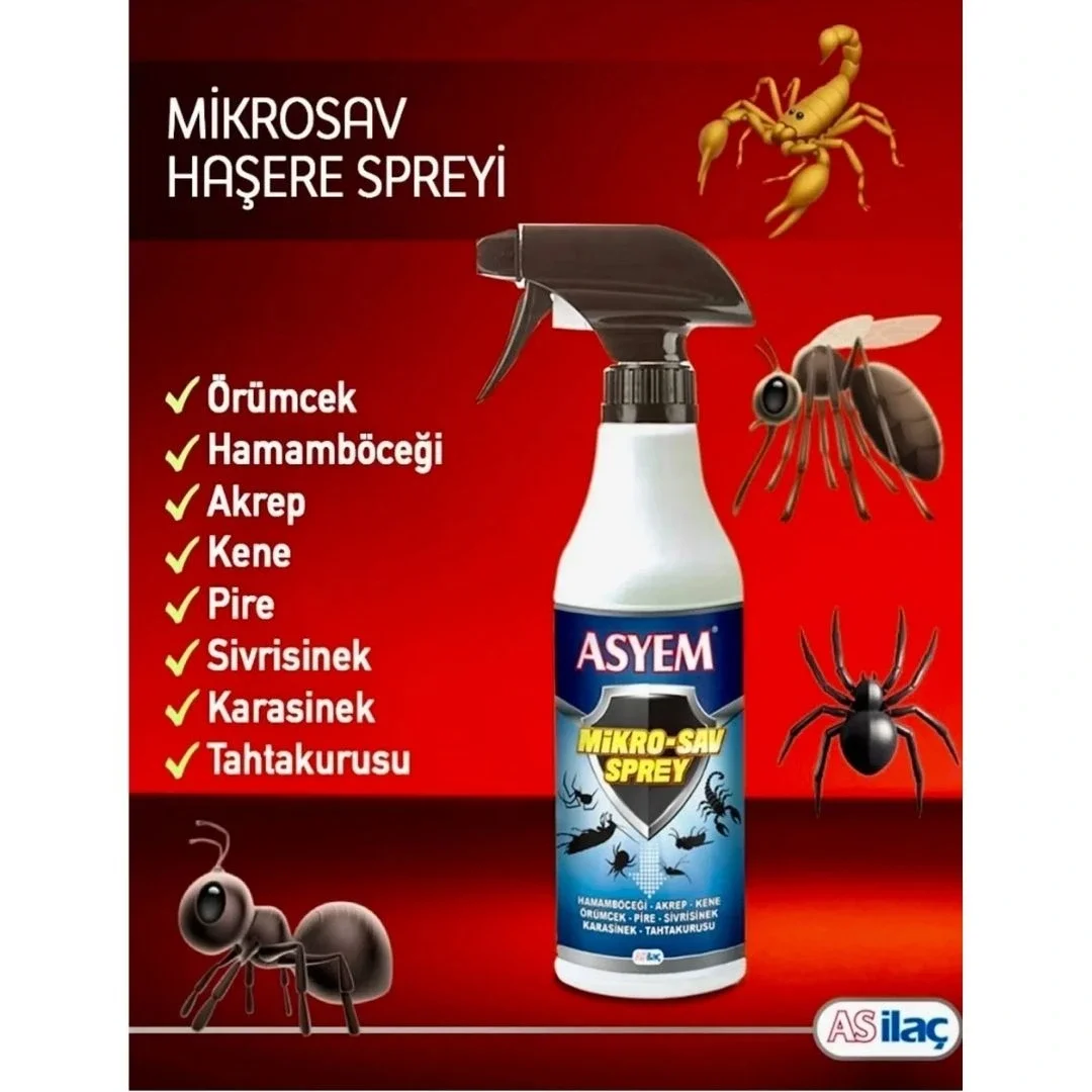 Mikro-Sav Sprey Böcek İlacı görsel 2