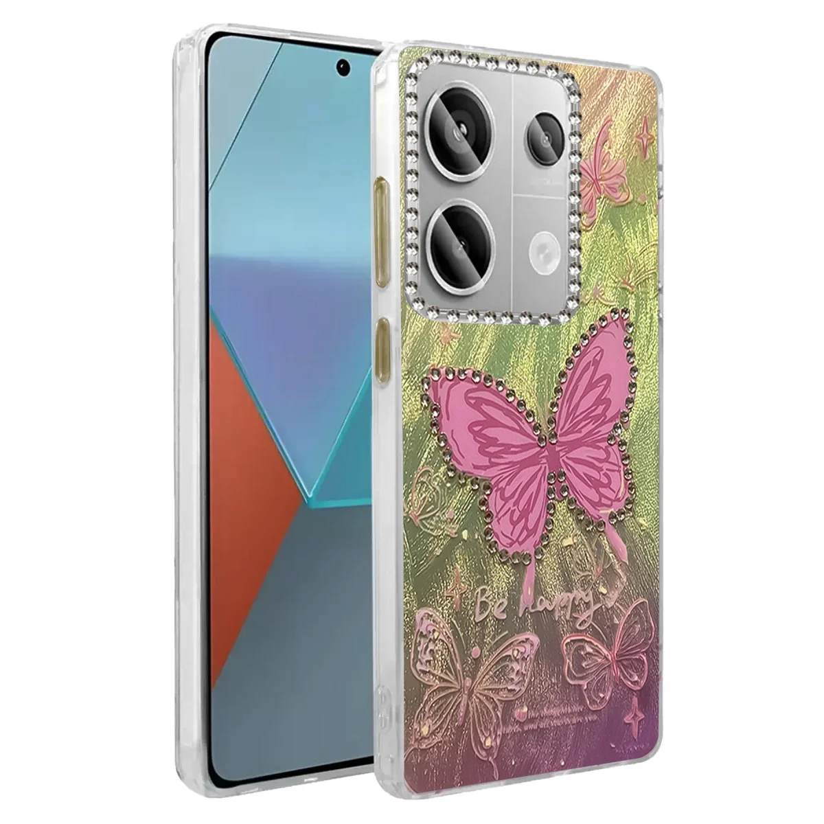 Xiao Red Note 13 Pro 4g Kılıf Blade Aynalı Desenli Kapak - Desen 5