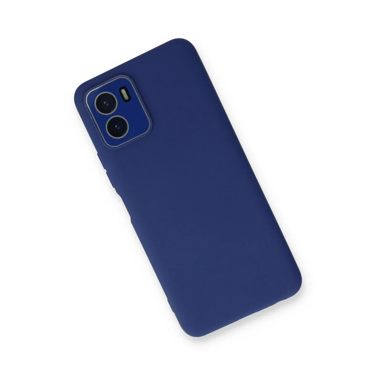 Vivo Y15S Kılıf Lansman Glass Kapak - Sky Blue görsel 3