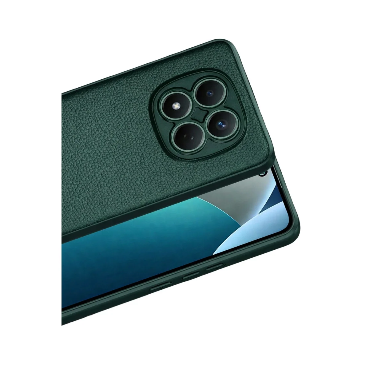 Xiao Red Note 15 Pro Plus 5g Thermax Silikon Kılıf - Koyu Yeşil görsel 2