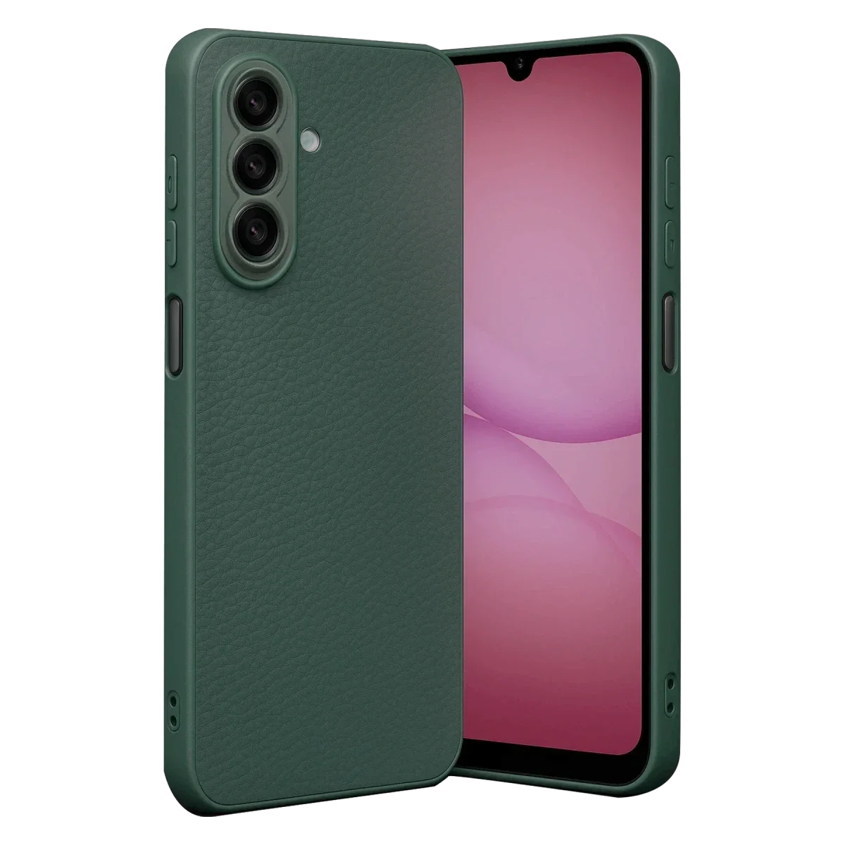 Samsung Galaxy A17 5G Thermax Silikon Kılıf - Koyu Yeşil