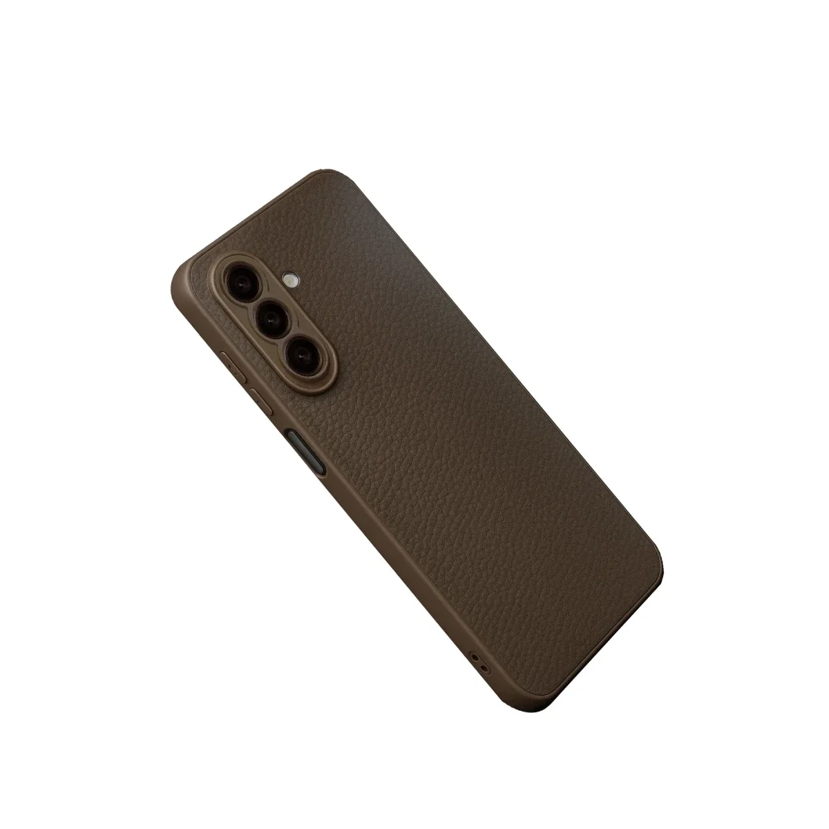 Samsung Galaxy A57 5G Thermax Silikon Kılıf - Kahverengi görsel 3