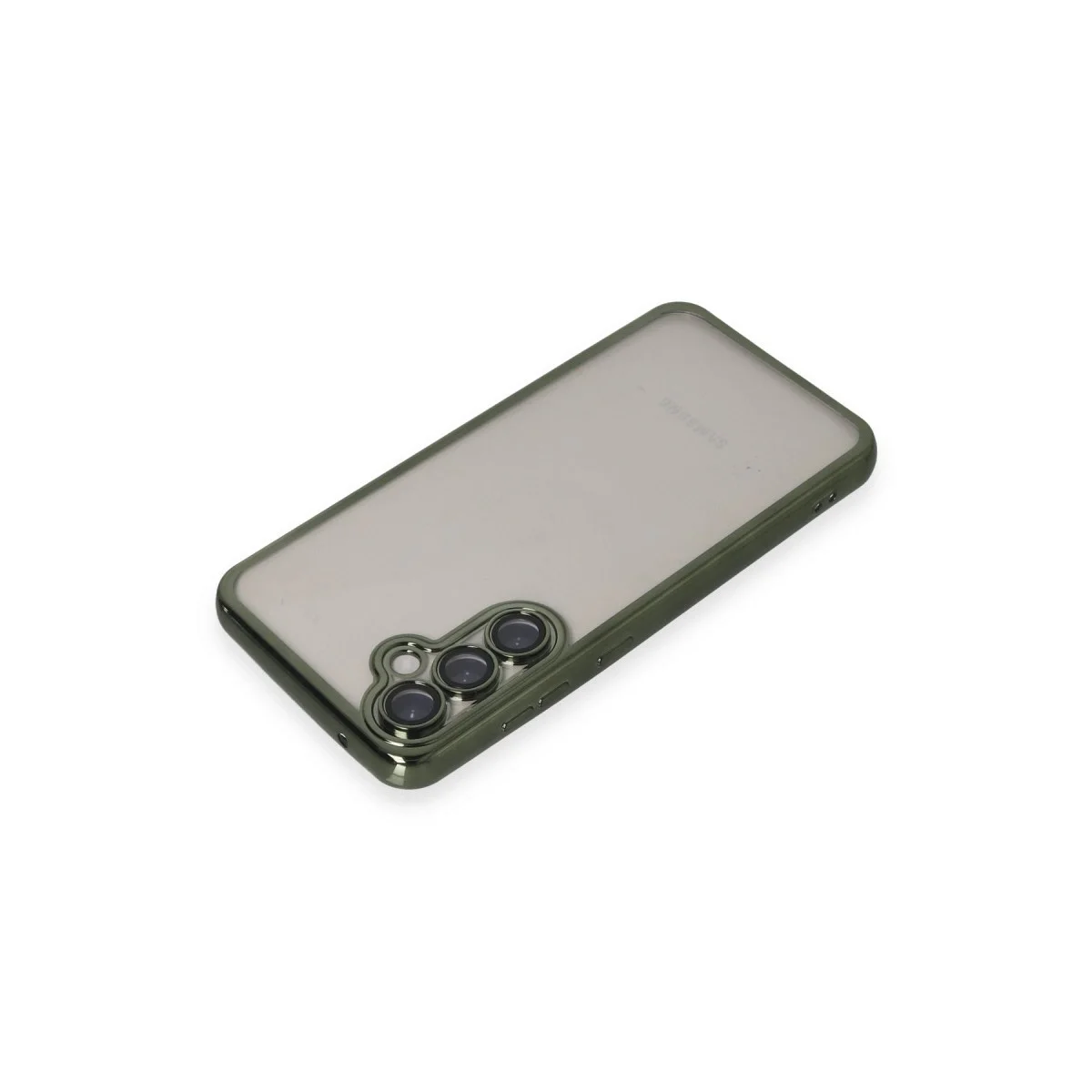 Samsung Galaxy S23 Fe Kılıf Razer Lensli Silikon - Yeşil görsel 3
