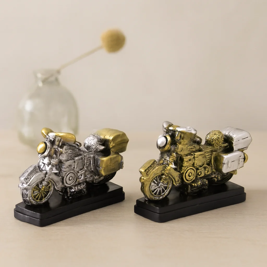 Vintage Motor Biblo Reçine 6.5x8 cm