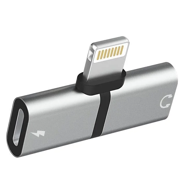 PM-18316 iPhone Lightning Şarj Kulaklık Çevirici Adaptör Jack görsel 5