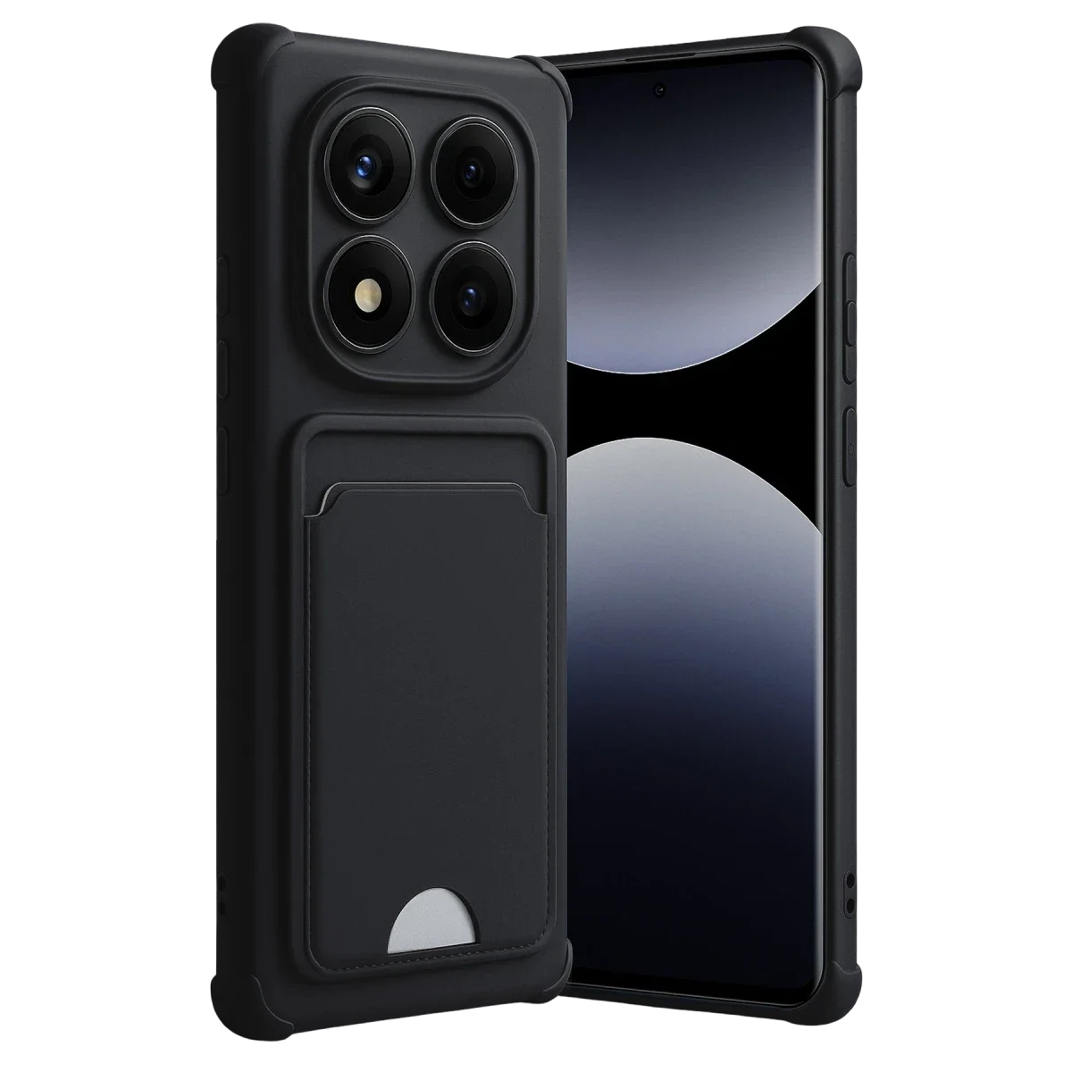 Xiaomi Redmi Note 14 Pro Plus Kelvin Kartvizitli Silikon - Siyah