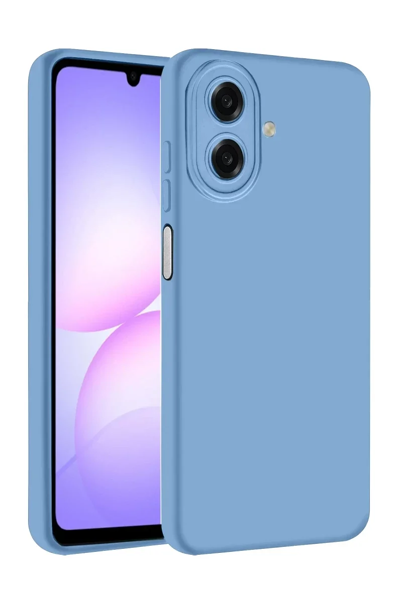 Samsung Galaxy A07 4G First Silikon - Mavi