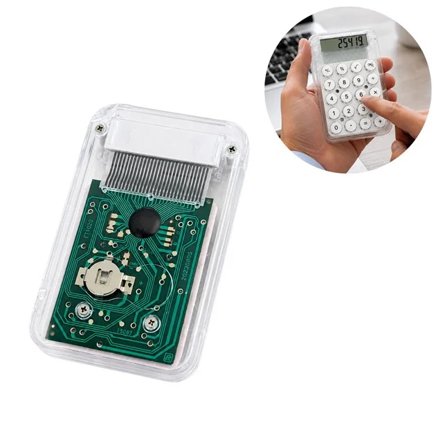 PM-25419 Beyaz ni Hesap Makinesi görsel 2