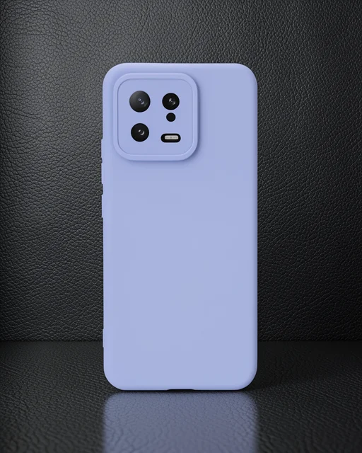 Xiaomi Mi 13 Kılıf Nano İçi Kadife Silikon - Lila