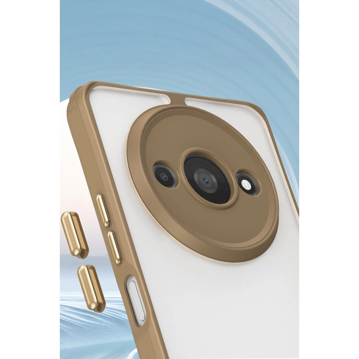 Xiaomi Redmi A3 4g Kılıf Penta Silikon Kılıf - Siyah görsel 2