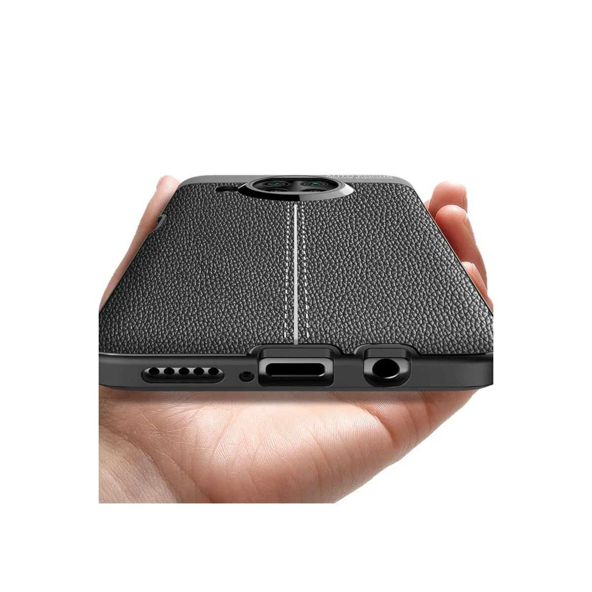 Xiaomi Mi 10T Lite Kılıf Auto Focus Kapak - Kırmızı görsel 5