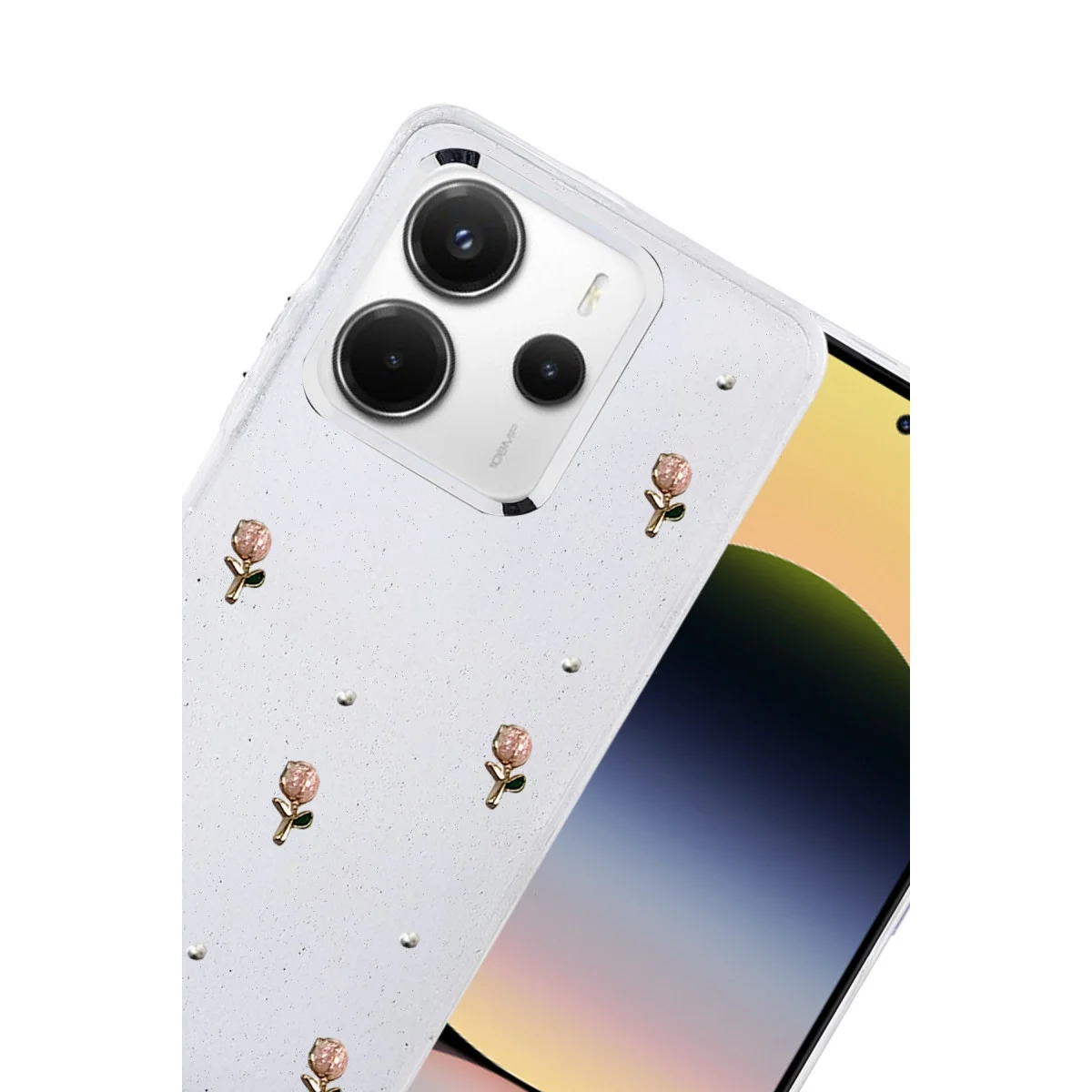 Xiao Red Note 14 4g Fiyonk Desenli Kapak - Desen 6 görsel 3