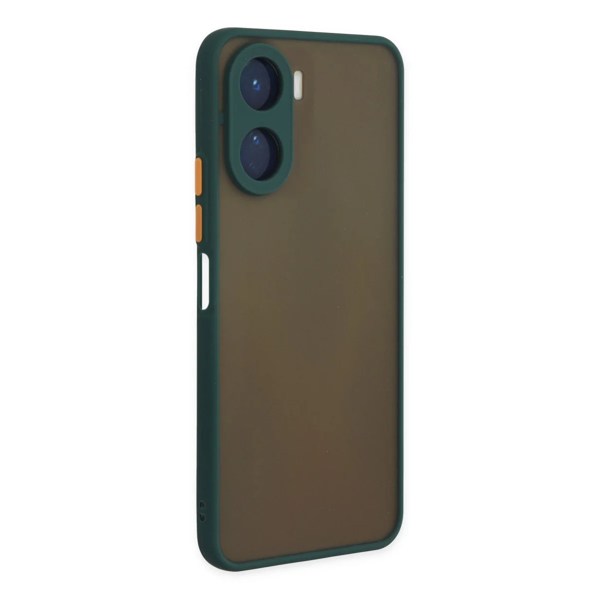 Vivo Y16 Kılıf Montreal Silikon Kapak - Yeşil görsel 2