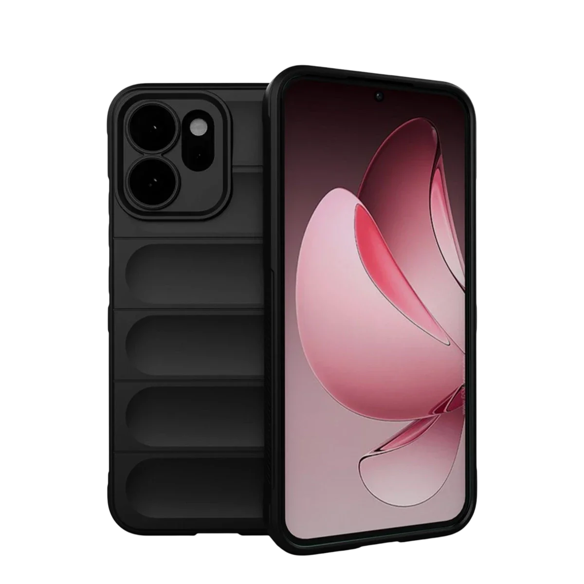 Oppo Reno 14 Optimum Silikon - Siyah