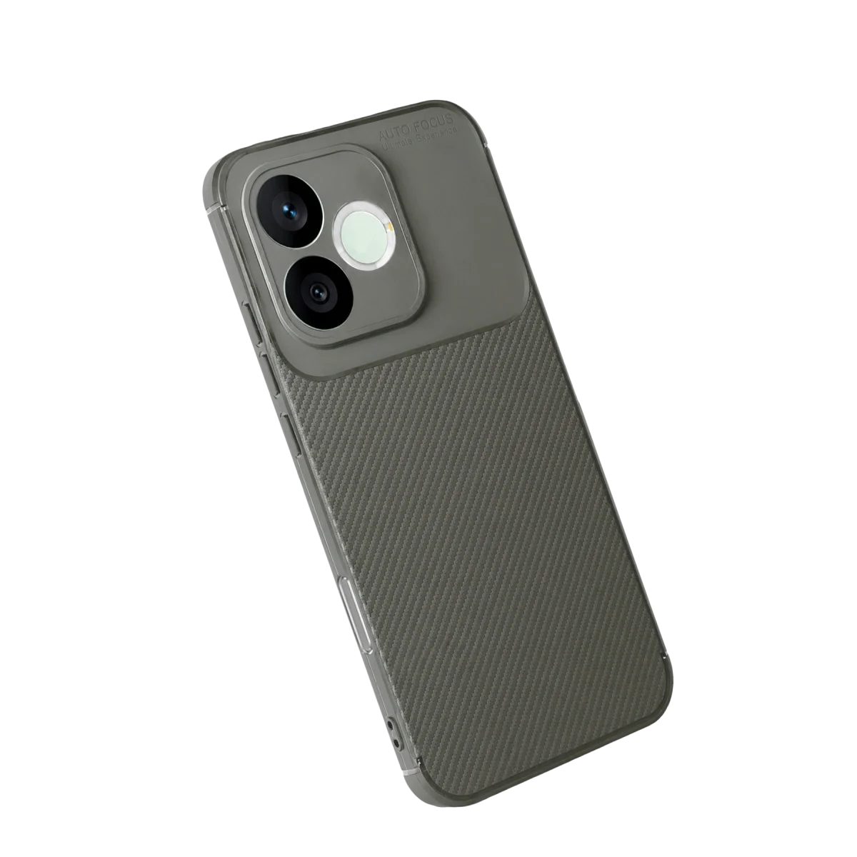 Huawei Honor 600 Lite Auto Focus Karbon Kapak - Gri görsel 2