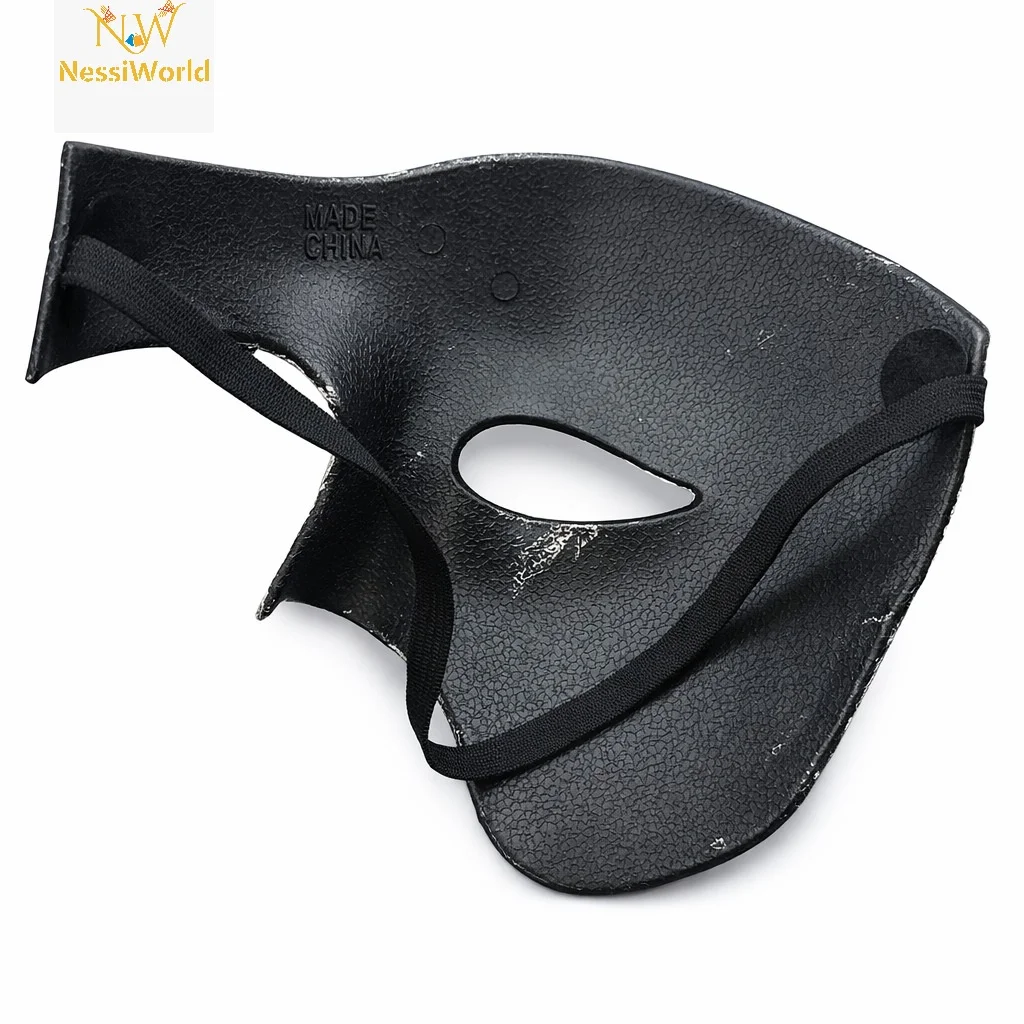 Siyah Yarım Erkek Maske – Phantom Parti & Balo Maskesi görsel 3