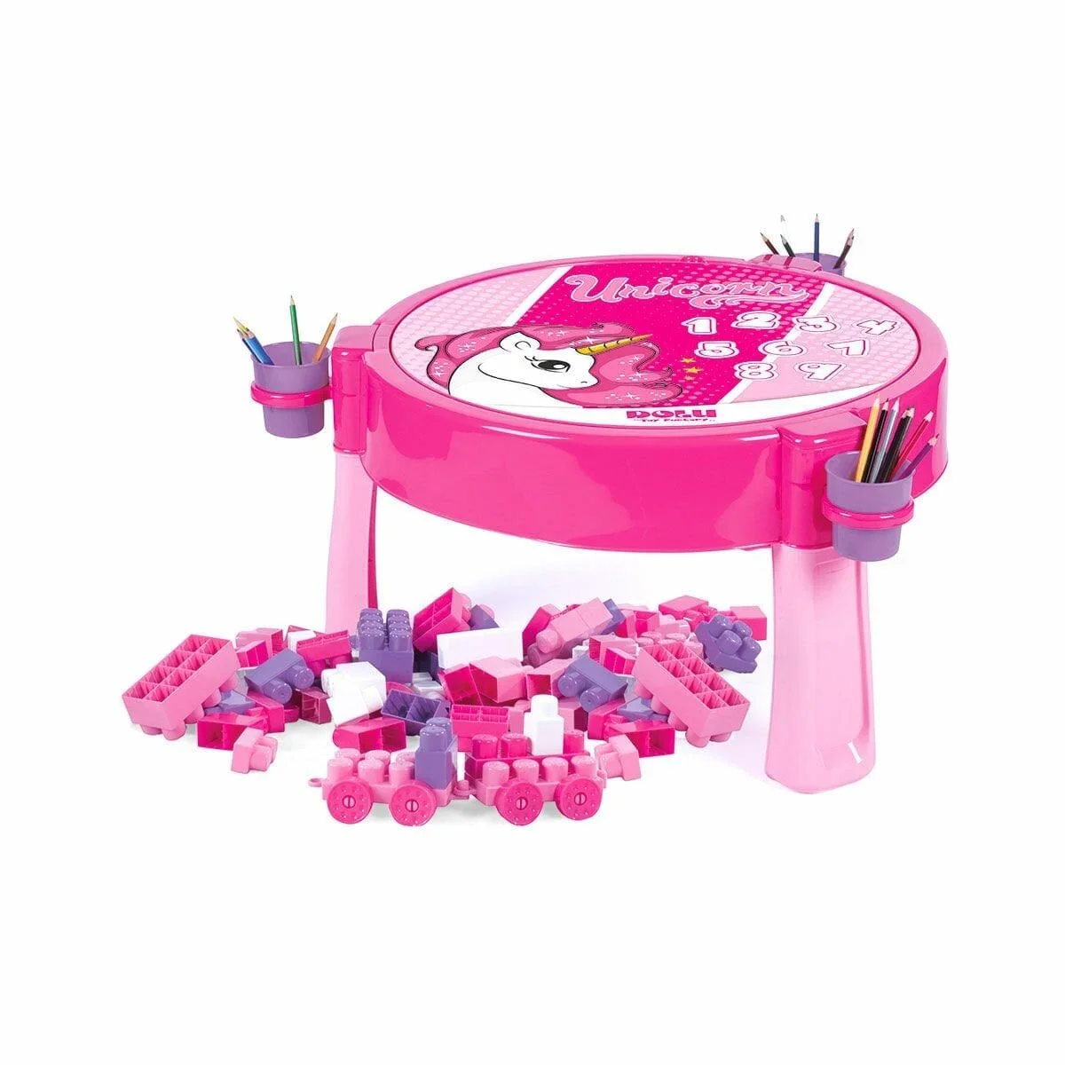 2572 Unıcorn 100 Pcs Bloklu Aktıvıte Masası Montaj görsel 2