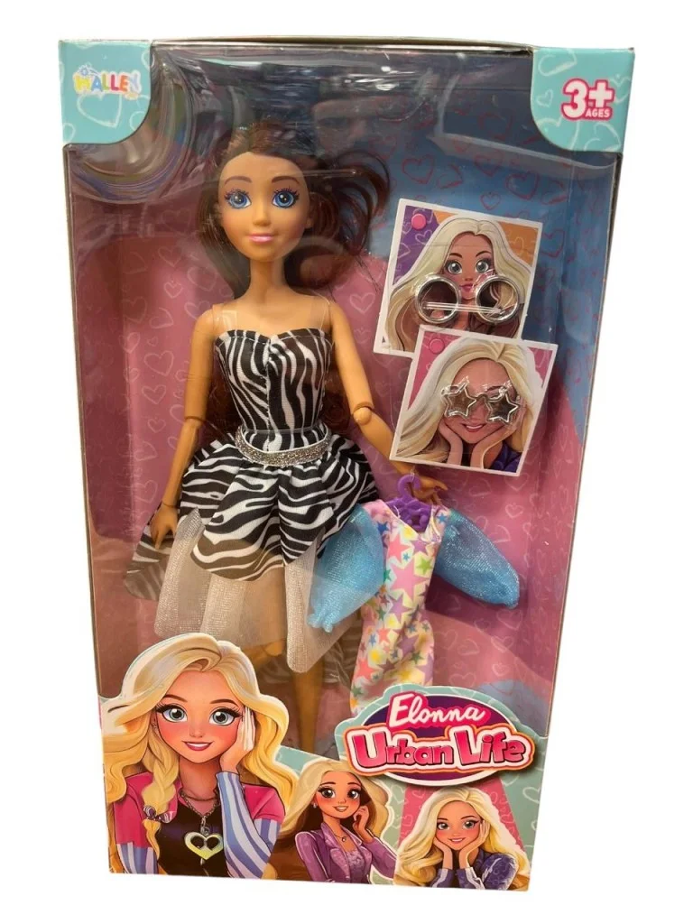 SH40814 11,5" Elonna Peri Kızı Oyuncak Bebek-zrv görsel 2