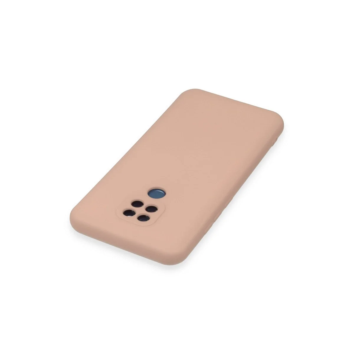 General Mobile Gm 20 Kılıf Nano İçi Kadife Silikon - Pudra görsel 4