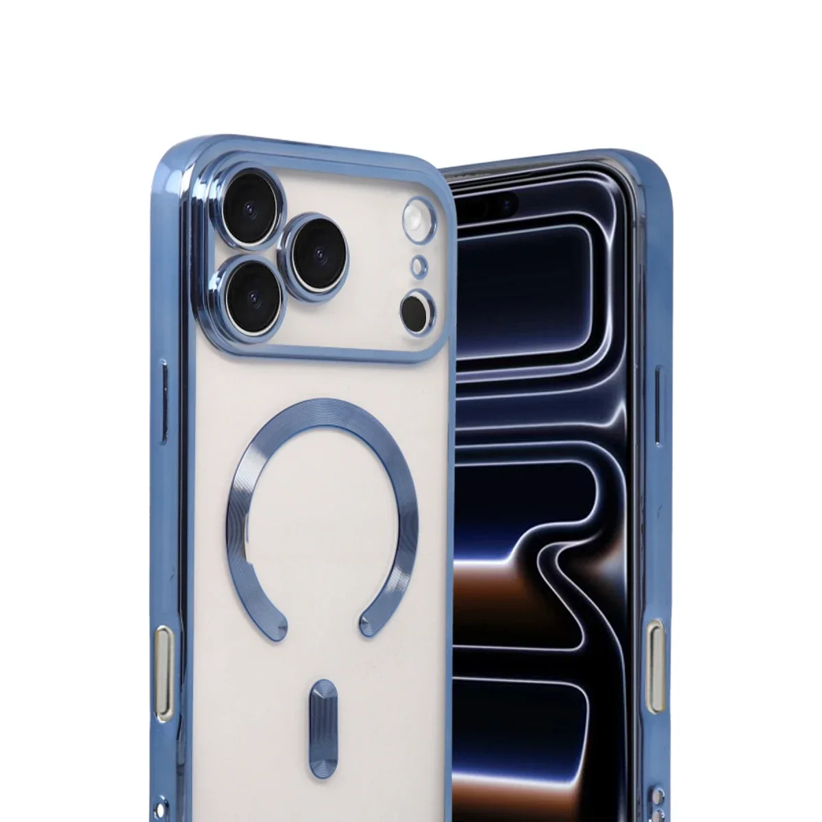 Apple iPhone 17 Pro Kross Magneticsafe Kapak - Sierra Blue görsel 2