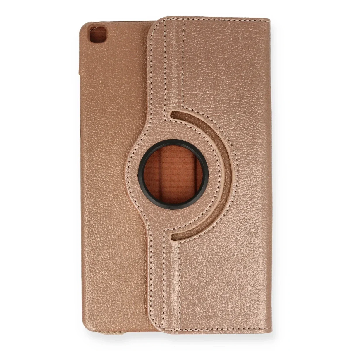 Samsung Galaxy T290 Tab A 8 Kılıf 360 Tablet Deri Kılıf - Rose Gold görsel 2