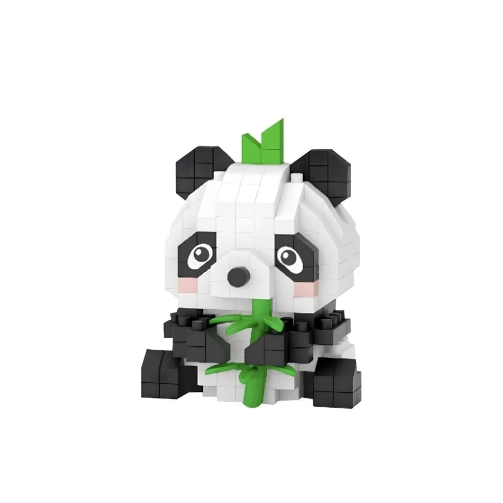 LZ-8633 Panda 170 Parça Block Oyuncak-ni Poşet