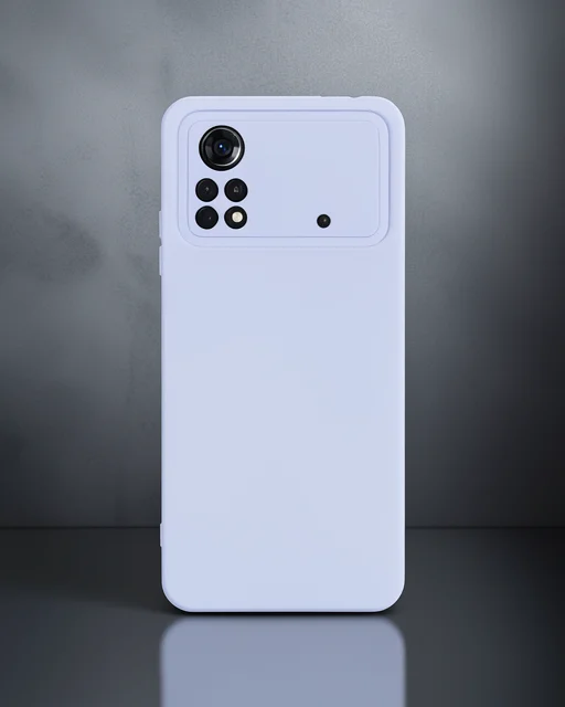 Xiaomi Poco X4 Pro 5g Kılıf Nano İçi Kadife Silikon - Lila