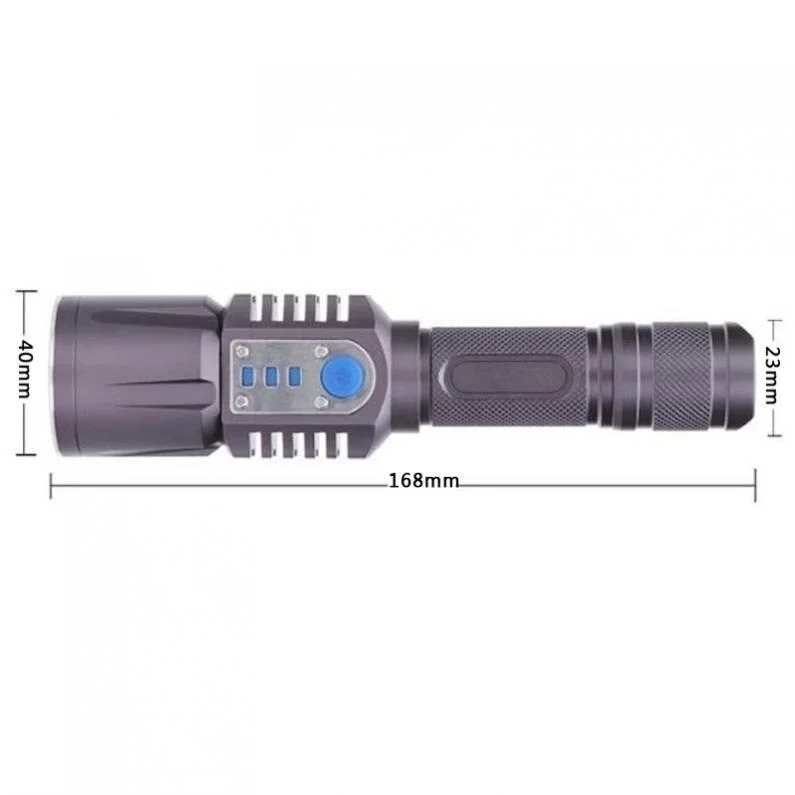 Baretta Brs18 Oto Şarjlı T6 Led 3000 Lümen El Feneri görsel 2