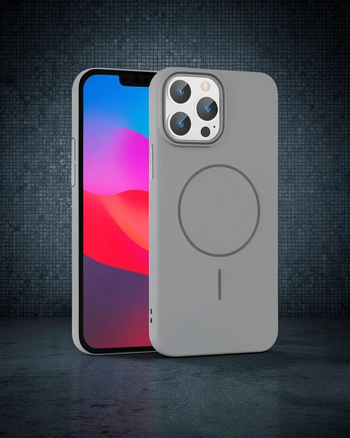 Joko Apple İphone 15 Pro Max Broş Magsafe Kapak - Titan Gri