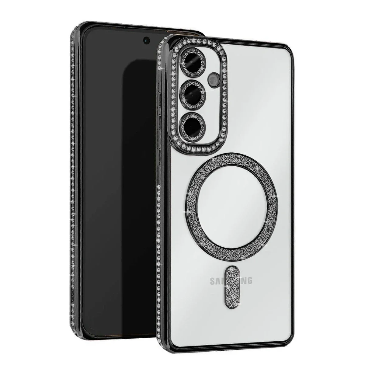 Samsung Galaxy S25 Edge Joke Simli Magneticsafe Kılıf - Siyah
