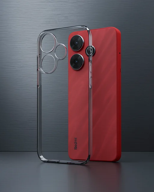 Xiaomi Redmi 13 4g Kılıf Lüx Şeffaf Silikon