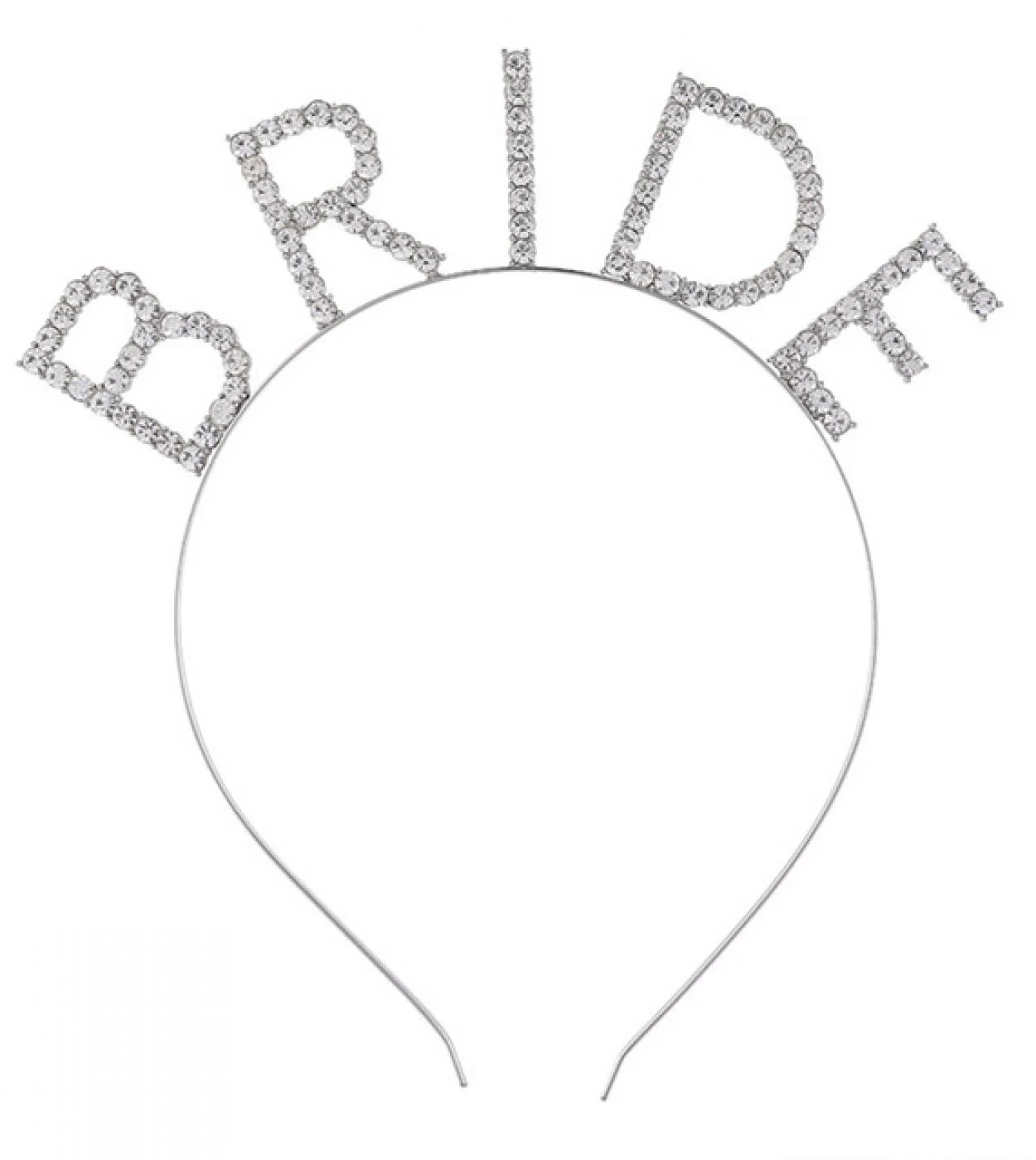 Bekarlığa Veda Mega Boy Kristal Taşlı Gümüş Bride Taç Gelin Tacı 20X21 cm görsel 2