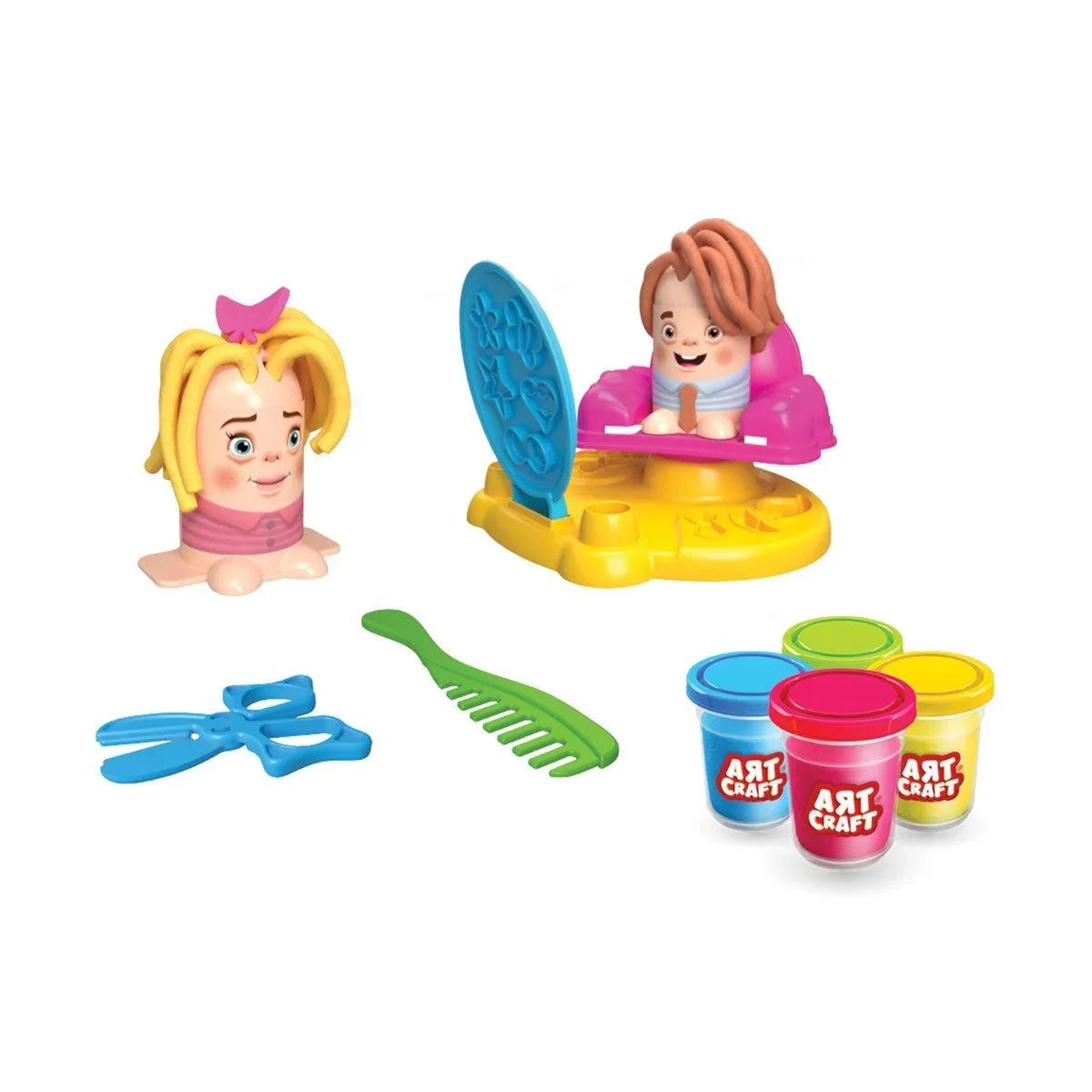03458 Kuaför Oyun Hamur Set görsel 2