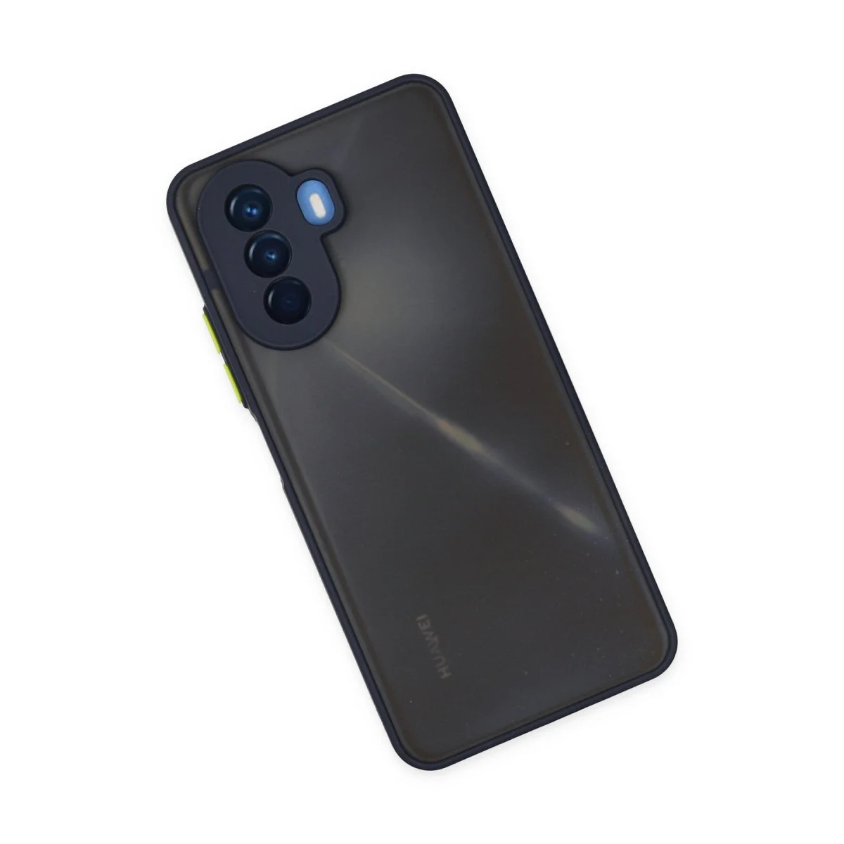 Huawei Nova Y70 Kılıf Montreal Silikon Kapak - Lacivert görsel 3