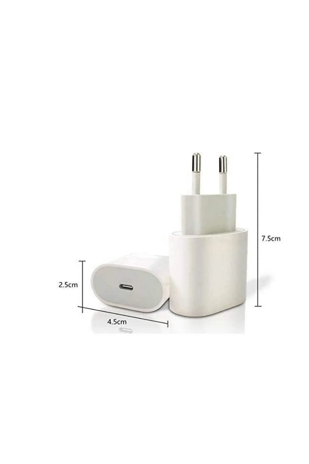 Vothoon Apple Samsung 20 watt Type-C PD Hızlı Şarj Başlık Adaptör Garantili görsel 6