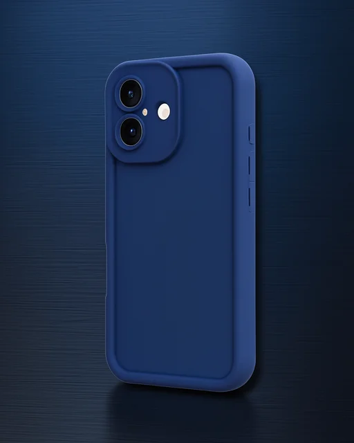 Apple İphone 16 Kılıf Viera Silikon - Lacivert