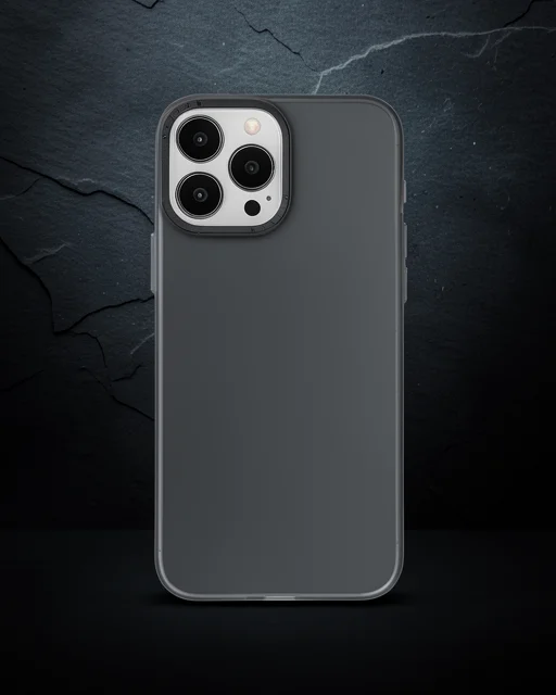 Apple İphone 15 Pro Kılıf Modos Metal Kapak - Siyah